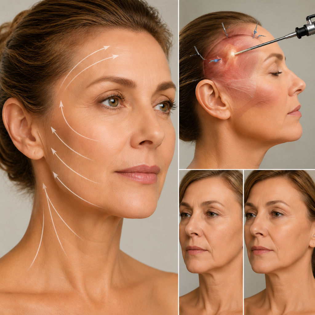 Imagem Lifting Facial Endoscópico